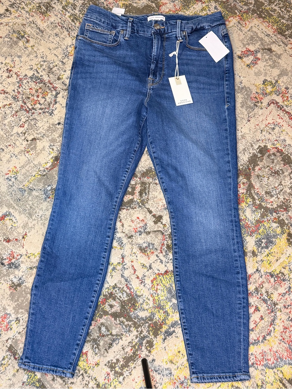 Good American Ultimate Skinny Sculpting Jeans. 14/32 NWT